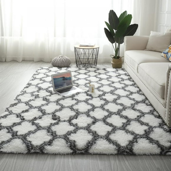 Patgoal Fluffy Rug/ Gray Rug/ Rug for Bedroom/ Faux Fur Rug/ Shag Rug/ Fur Rug/ Sheepskin Rug/ Big Area Rug/ Fur Rugs for Bedroom/ Fluffy Rugs/ Rugs for Bedroom/ Fireplace Decor