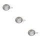 thumbnail image 3 of Sonducket Coolcamp Outdoor Bowl 300ml Vajilla para acampar con asa Hogar Boca ancha Cocinar Utensilios de cocina resistentes al calor Plata Plata 3piezas Sonducket CBP227036, 3 of 6