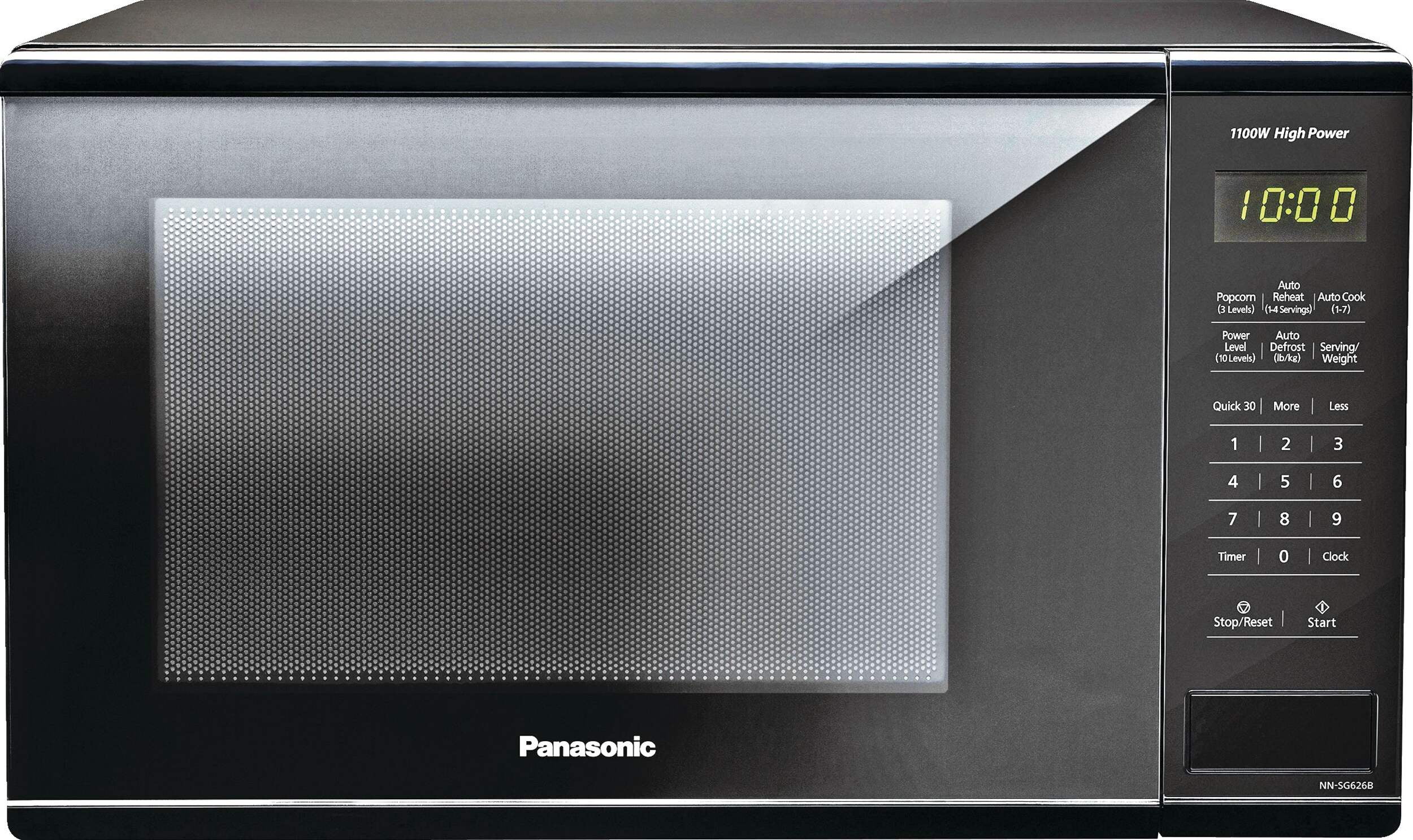 Refurbished Panasonic Black Microwave Oven 1.3 cu.ft. 1100W #NN