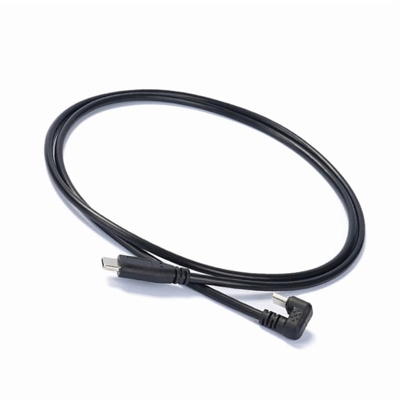 Straight Head to 180 Degree Data Cord USB C to USB C Charging Cable for Phones
