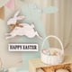 thumbnail image 3 of Letrero colgante perfecl Happy Easter Sign Bunny with Rope Placa decorativa de madera para favores de fiesta Interior Jardín al aire libre, 3 of 6