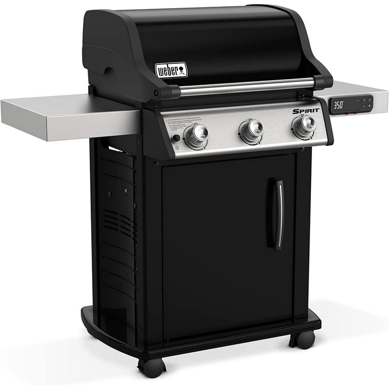Weber Spirit EX-315 Gas Grill - Freestanding 3 Burner - Black