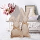 thumbnail image 4 of Decoración de conejito de Pascua Decoración de tela para fiestas Decoración con conejitos, 4 of 5