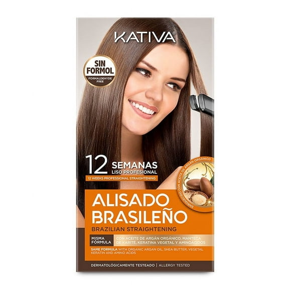 Kit de alisado Kativa Brazilian Natural Original