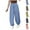 Sky Blue, variant on ATOGUTA Pants Girls Size 3T-16 Casual Summer High Waist Joggers Bottoms Pants Elastic Active Lightweight Soft Trousers Dark Gray