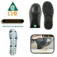 thumbnail image 4 of vangelo ASTM and CSA Approved Steel Toe Men Safety Boot ETHAN-3 Puncture and Toe Protection Non-Slip Black Size 12W, 4 of 5