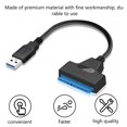 thumbnail image 1 of Câble Adaptateur USB SATA vers USB3.0 Support Convertisseur de Transfert de Données 2.5" HDD, 1 of 10