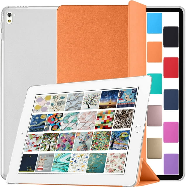 iPad Pro 9.7 Pouces 2016 Case A1673 MLMP2LL/A MM172LL/A MLMN2LL/A MLMQ2LL/A A1674 A1675 MLMW2LL/A MLMX2LL/A MM192LL/A MLMV2LL/A MLN02LL/A MLMY2LL/A MLN12LL/A MM1A2LL/A MLPW2LL/A MLPY2LL/A - Orange