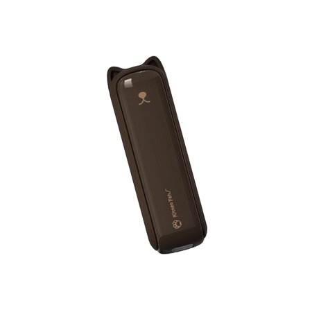 

Portable Fan Mini Fan with Power Bank Flashlight Feature Mini Foldable Pocket Fan Handheld Fan for Indoor Office Outdoor Desk Friend Brown