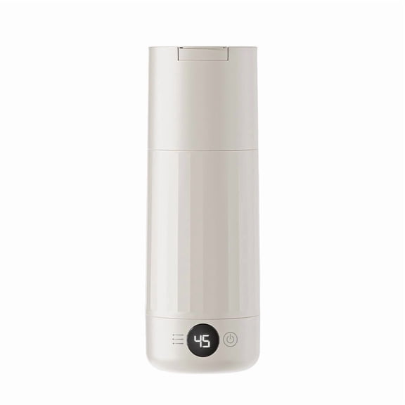 Portable Electric Kettle for Travel, 316 Stainless Steel Kettle, Hot Water Boiler with 2-In-1 Lid & Cup, 500ML Travel Tea Kettle with 8 Temperature Control, Auto Shut-Off & Boil Dry Protection