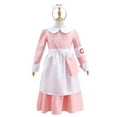 thumbnail image 4 of Robe Blanche pour Filles Robe de Fête Romaine Blanche pour Enfants avec Ceinture et Châle Robe de Fête Blanche, 4 of 9