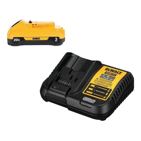 Set Bateria 20v 3ah Cargador Para Herramienta Taladro Dewalt DeWalt DCB230C
