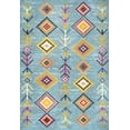 thumbnail image 6 of JONATHAN Y MOROCCAN HYPE 5 x 8 Area Rug, Tribal Love Geometric - Light Blue/Multi, MOH105D-5, 6 of 10