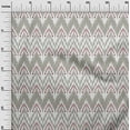 thumbnail image 2 of oneOone Tissu Polyester Lycra Chevron Ikat Imprimé au Mètre 56 Pouces de Large, 2 of 4