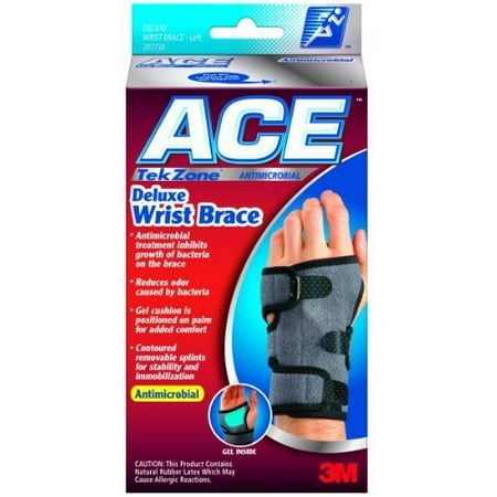 WRIST WRAP LEFT TEKZNE 7739 LGE/XLGE, Antimicrobial treatment inhibits growth of bacteria By