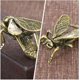 thumbnail image 5 of Estatuilla de oro Estatuilla retro Estatuilla pequeña Estatuillas de latón vintage TUNC Sencillez, 5 of 5