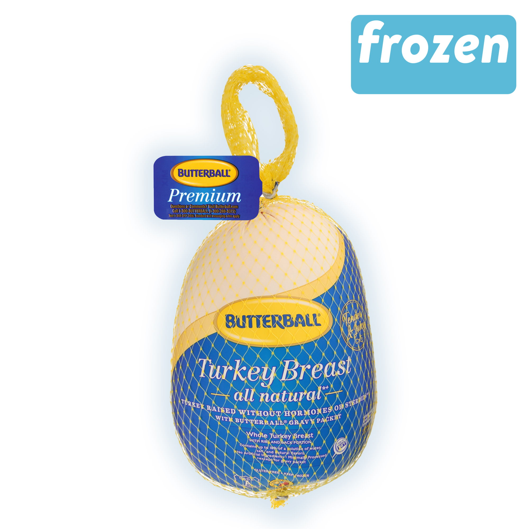 Butterball All Natural Whole Turkey Breast, Frozen, 5.5-8.5 lbs