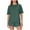 Army Green, variant on THDHVS Womens Pajama Sets,Pjs Sets for Women,Women's 2 Piece Lounge Comfywear Supersoft T-Shirt and Sleep Shorts Loungewear Set Black S