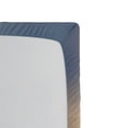 thumbnail image 3 of Ambesonne Saying Fitted Sheet, Friends are Family BFF, Queen Size, Dark Blue Yellow Peach, 3 of 3