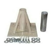 Hoyer Surface Mounting Hardware (HSP-6) for Hoyer Hydraulic Pool Lift (SS-HSP)