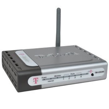 d-link 54mbps 802.11g wireless lan/firewall 4-port router - works with t-mobile hotspot