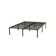 thumbnail image 1 of Base de cama king Nooz metálica plegable y funcional, 1 of 6