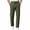 Green pants for men, variant on Pants, Pull on Ice Silk Comfort Everyday Pants Lightweight Breathable Loose Sweatpants with Zipper Pockets Brown XL
