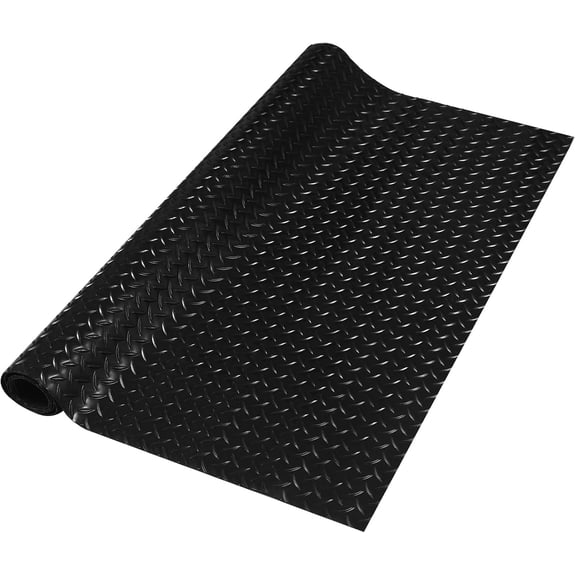 Under Grill Mats, Thick Heavy Duty Non-Slip PVC Grill Mat for Outdoor Grill Deck Protector, Large Rubber Grill Mat