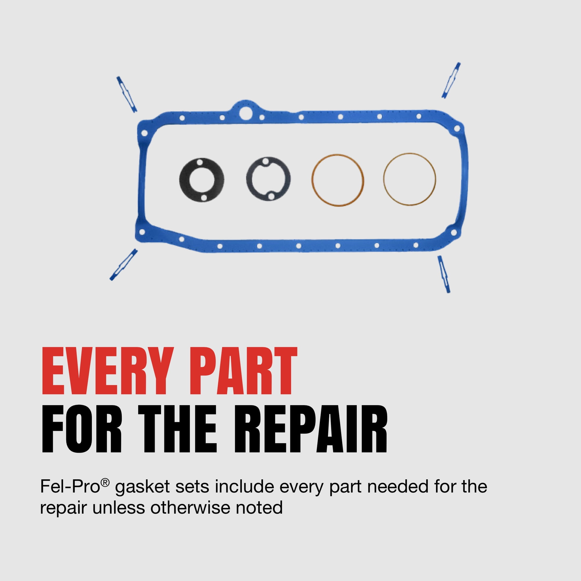 FEL-PRO OS 30634 R Oil Pan Gasket Set Fits select: 1990-1993 FORD RANGER, 1991-1993 FORD EXPLORER