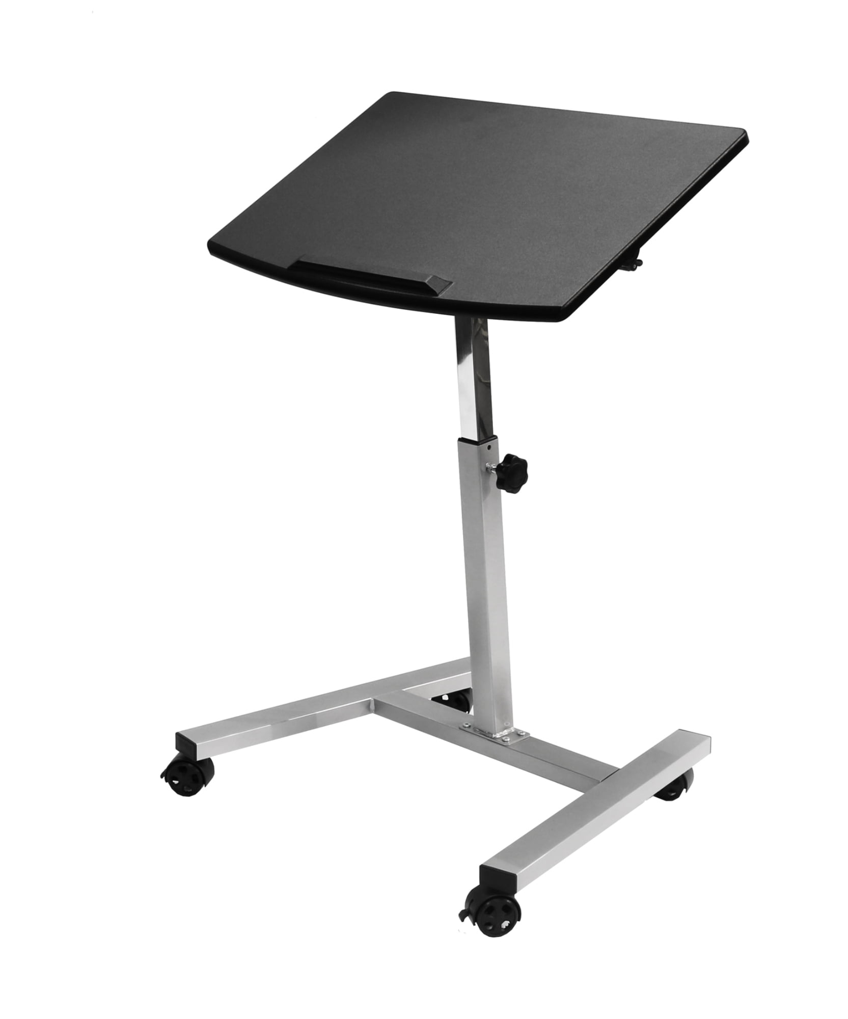 Tilting Mobile Laptop Desk Cart by Seville Classics