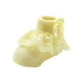 thumbnail image 5 of Babula Infant Baby Girl Ruffle Lace Anti Slip Frilly Princess Socks 0-1Y, 5 of 6