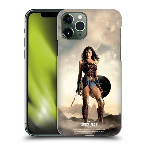 Head Case Designs Officially Licensed Justice League Movie Character Posters Wonder Woman Hard Back Case Compatible with Apple iPhone 11 Pro