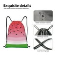 thumbnail image 4 of Balery Watermelon Pattern Drawstring Backpack Bag Sport Gym Sackpack Cinch Bags Pattern Drawstring Backpack Bag Sport Gym Sackpack Cinch Bags -Medium, 4 of 6