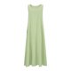 thumbnail image 3 of Mini Vestido de Verano de la Moda de las Mujeres Impreso sin Mangas Cuello Redondo de la Longitud Del Tobillo Vestido Casual, 3 of 6