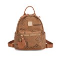 thumbnail image 1 of Bookbag Mochila Monedero para Mujer Multi Bolsillos Cuero PU Viajes Compras, 1 of 6