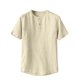 thumbnail image 1 of pstuiky camisetas camisas para hombre, Camisas casuales de verano para hombre, de color liso, ajustadas, de manga corta y cuello redondo camisetas de hombre xxxl, 1 of 8