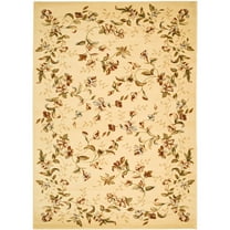 SAFAVIEH Lyndhurst Camilla Floral Area Rug, Beige, 3'3" x 5'3"