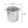 thumbnail image 5 of Mainstays Stainless Steel 16-Quart Stock Pot with Glass Lid, 5 of 5