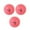 Pink, variant on yotijar 3 Pieces Golf Balls 1.68in Competition Game Ball for Golf Driving Range Yard Green