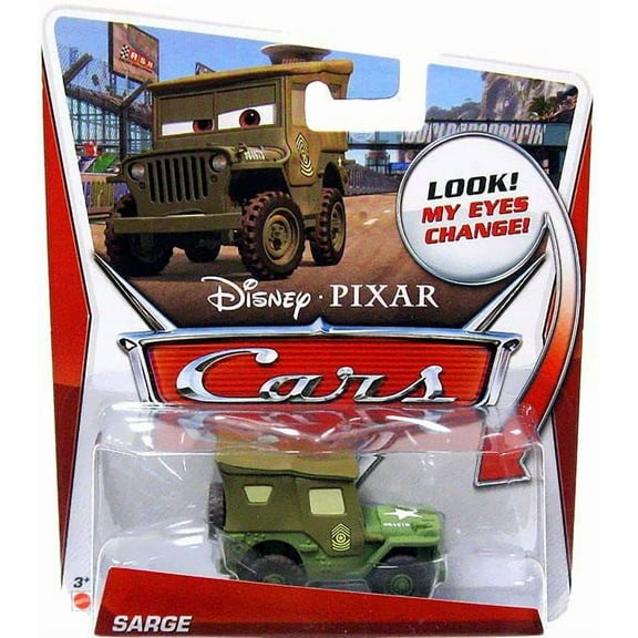 Disney Cars Lenticular Eyes Series 3 Sarge Diecast Car