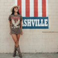 thumbnail image 5 of Retro 1776 Bald Eagle 250th Anniversary American 4th of July T-shirt | USA Independence Day Tee, 5 of 5