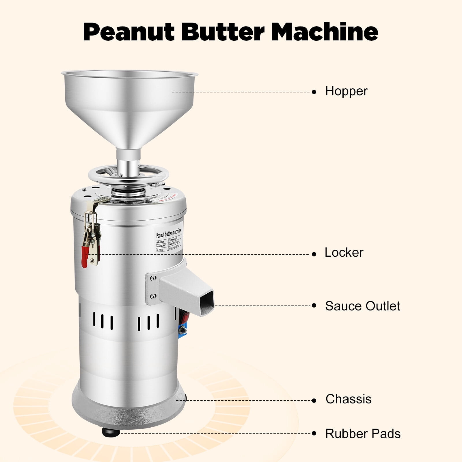 Elgi Ultra Bigg+ Kitchen Food Grinder, 2.5 Liter Table Top Wet
