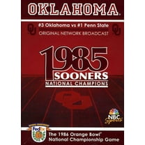 Oklahoma 1986 Orange Bowl National Championship Game (DVD), Team Marketing, Sports & Fitness