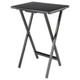thumbnail image 2 of Allen 5pc Snack Table Set in Coffee Finish, 2 of 9