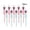 #A04-10-PCS Red&Blue-Football, variant on 10 Pcs Reusable Vivid Football Straws, Fun Novelty Swirly Plastic Drinking Straws for Soccer Birthday Party Favors, Kids Party Decorations Supplies
