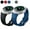 Black+Blue, variant on Gear S2 Watch Band, Amerteer Sports Replacement Silicone Watch Band Strap For Samsung Gear S2 SM-R720/SM-R730 Smartwatch