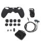 thumbnail image 1 of Kit de accesorios para consola de juegos 12 en 1, estuche de almacenamiento para controlador, funda protectora para PS5, 1 of 8