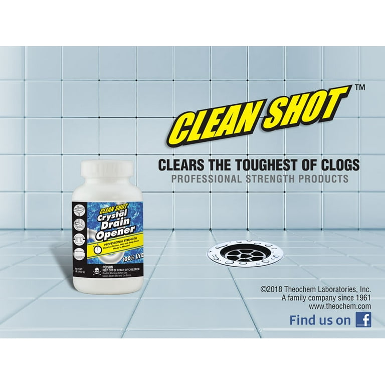 Clean Shot Crystal Drain Opener - Walmart.com
