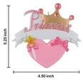 thumbnail image 5 of Maxora Personalized Ornaments Customized Christmas Gift for Girl Princess Crown Ornament Free Customize, 5 of 8