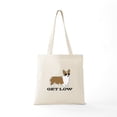 thumbnail image 5 of CafePress - Get Low Corgi Tote Bag - Unisex Canvas Tote Bag, Beige, 1-Piece, 5 of 6
